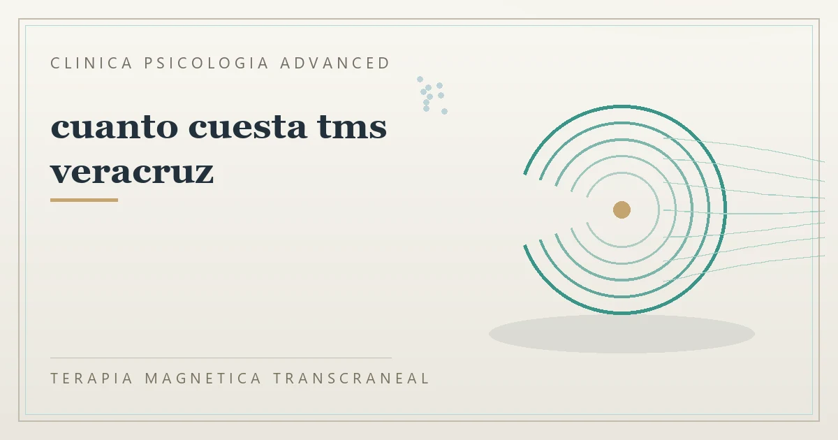 Terapia Magnetica Transcraneal con valoracion medica previa Clinica Psicologia Advanced
