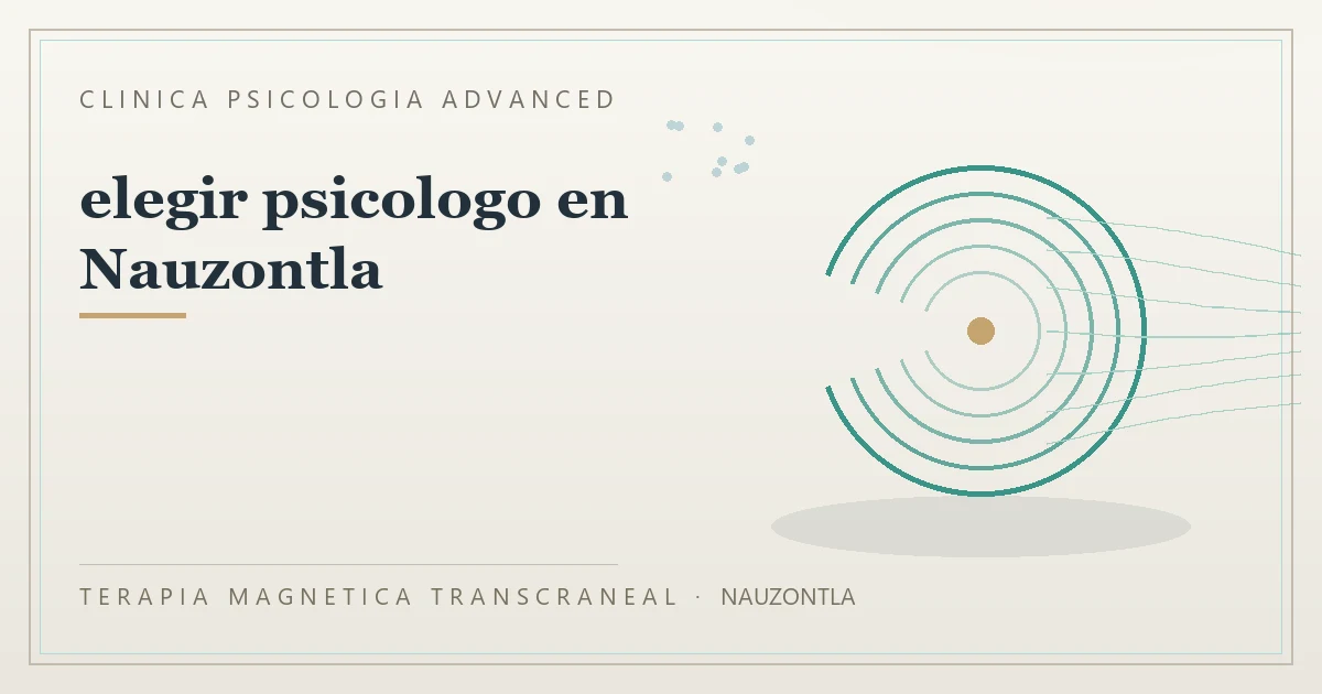 Terapia Magnetica Transcraneal con valoracion medica previa Clinica Psicologia Advanced