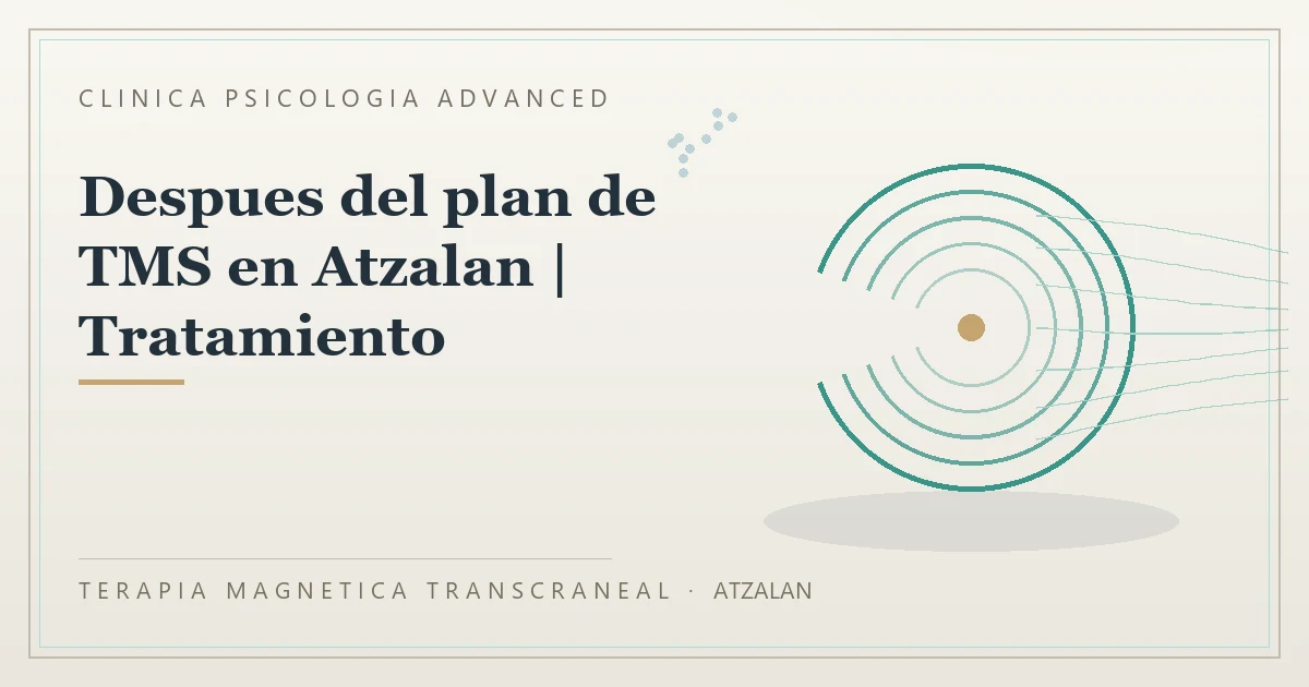 Terapia Magnetica Transcraneal con valoracion medica previa Clinica Psicologia Advanced