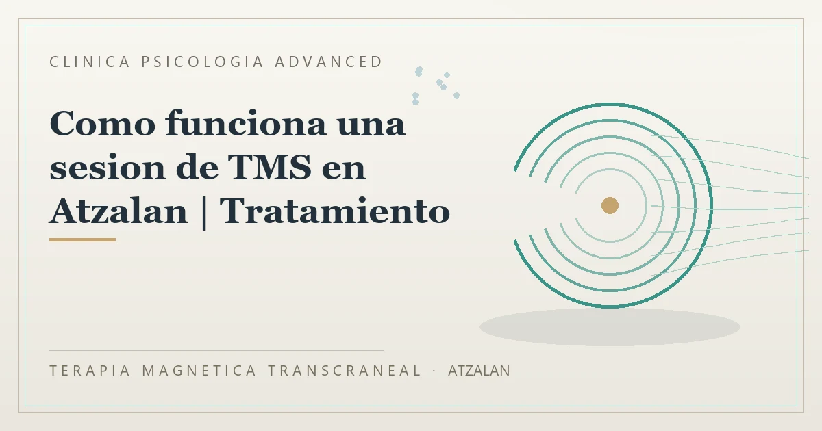 Terapia Magnetica Transcraneal con valoracion medica previa Clinica Psicologia Advanced