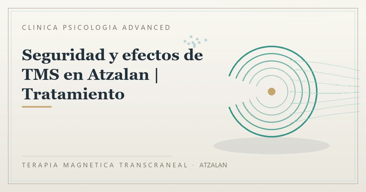 Terapia Magnetica Transcraneal con valoracion medica previa Clinica Psicologia Advanced
