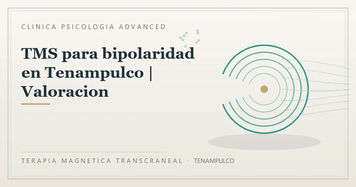 Terapia Magnetica Transcraneal con valoracion medica previa Clinica Psicologia Advanced