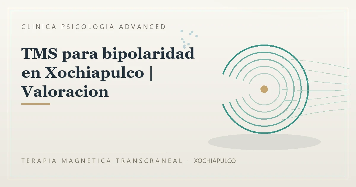 Terapia Magnetica Transcraneal con valoracion medica previa Clinica Psicologia Advanced