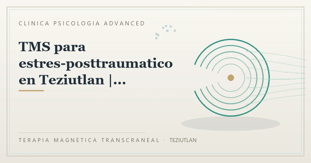 Terapia Magnetica Transcraneal con valoracion medica previa Clinica Psicologia Advanced
