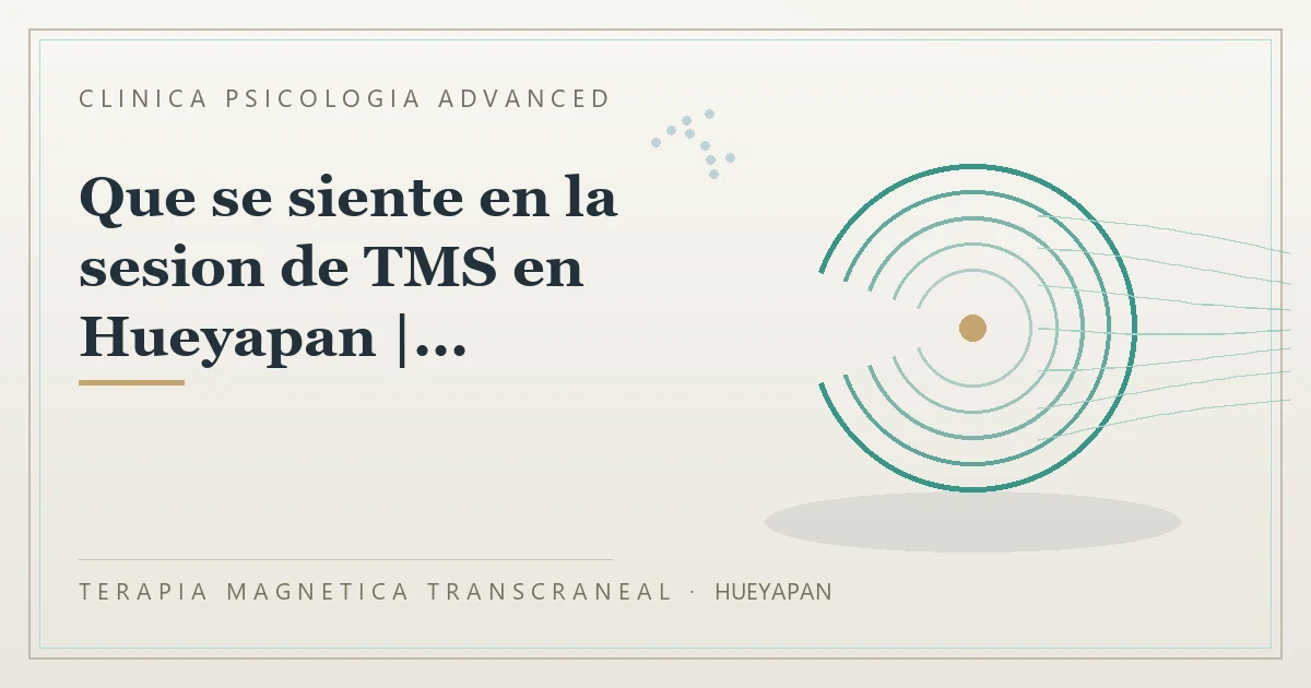 Terapia Magnetica Transcraneal con valoracion medica previa Clinica Psicologia Advanced