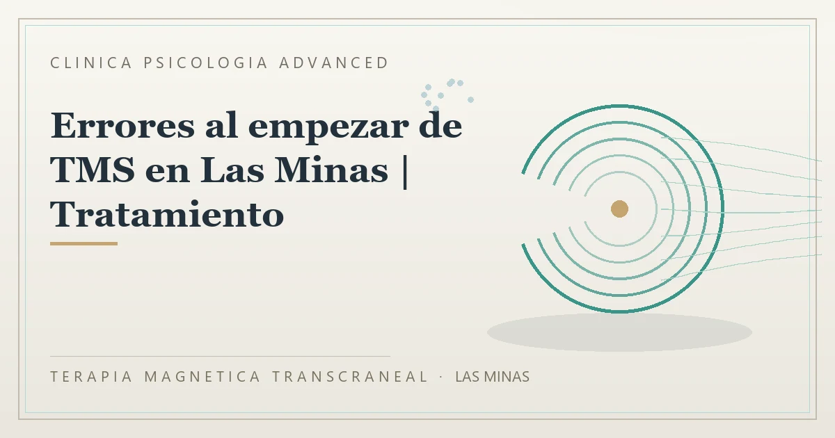 Terapia Magnetica Transcraneal con valoracion medica previa Clinica Psicologia Advanced