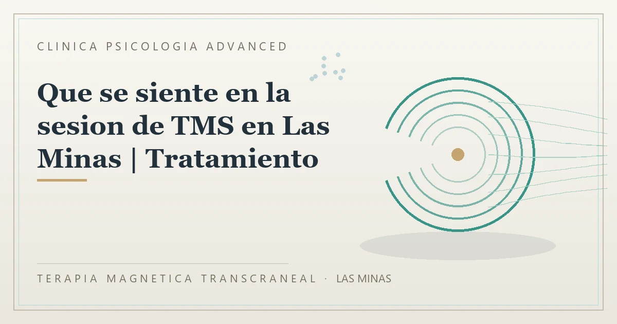 Terapia Magnetica Transcraneal con valoracion medica previa Clinica Psicologia Advanced