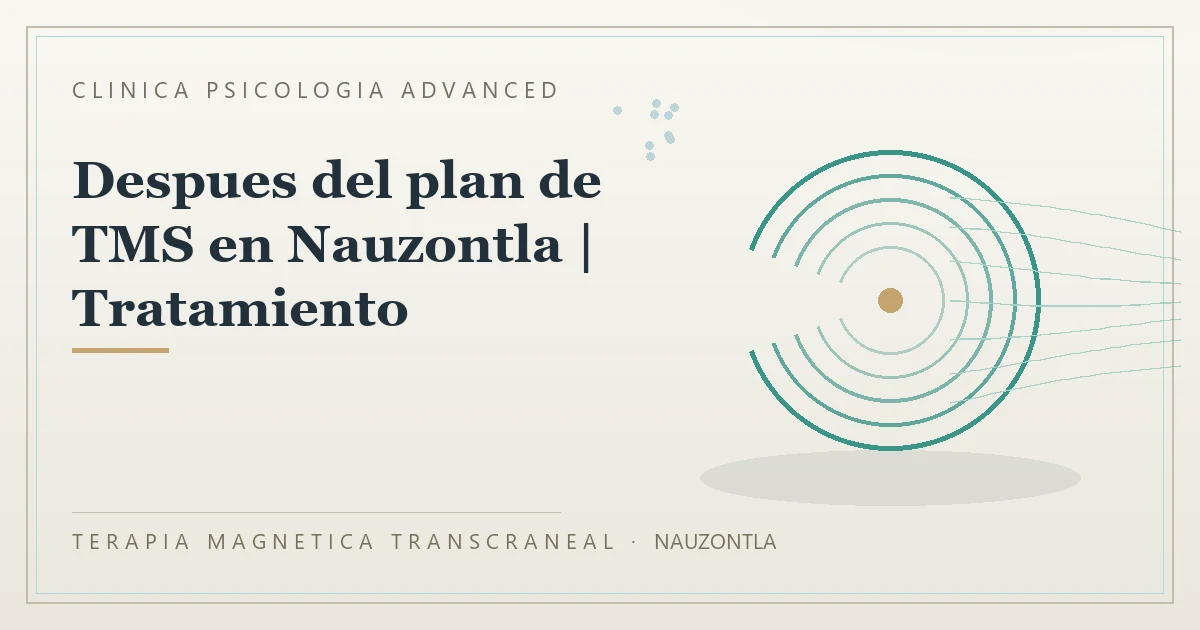 Terapia Magnetica Transcraneal con valoracion medica previa Clinica Psicologia Advanced