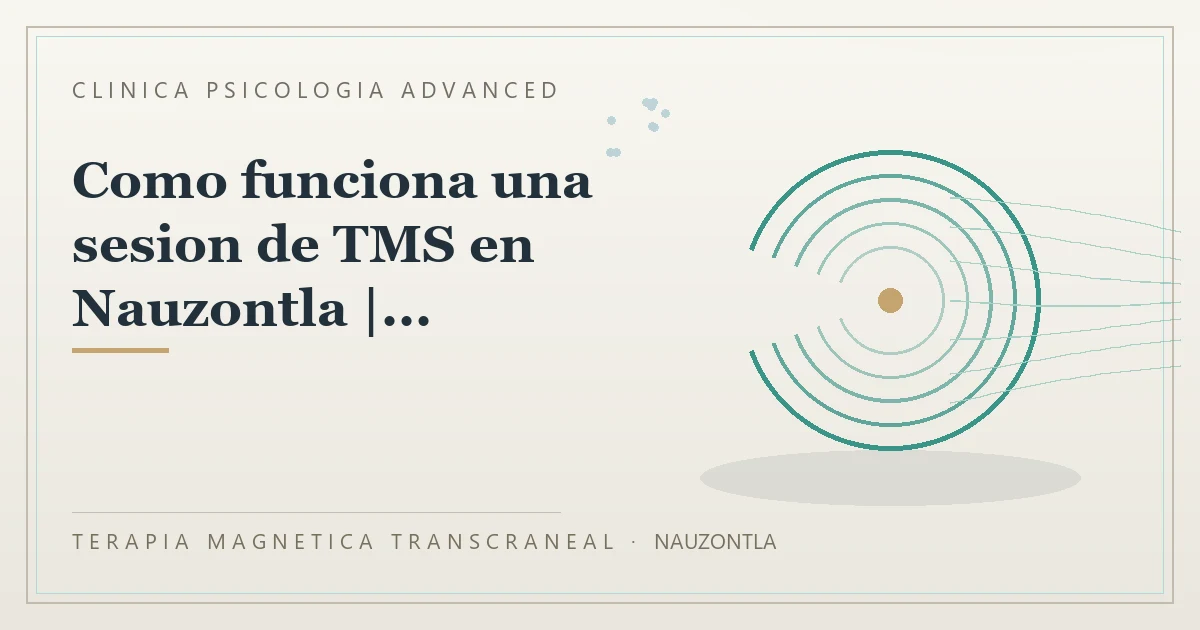 Terapia Magnetica Transcraneal con valoracion medica previa Clinica Psicologia Advanced