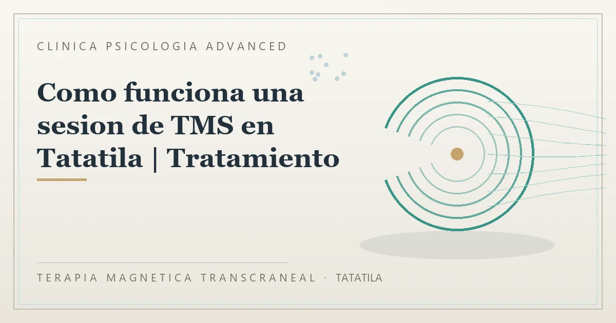 Terapia Magnetica Transcraneal con valoracion medica previa Clinica Psicologia Advanced