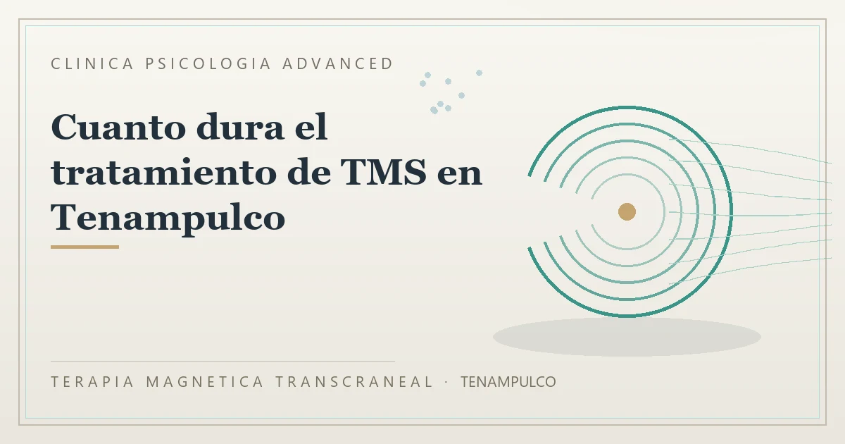 Terapia Magnetica Transcraneal con valoracion medica previa Clinica Psicologia Advanced