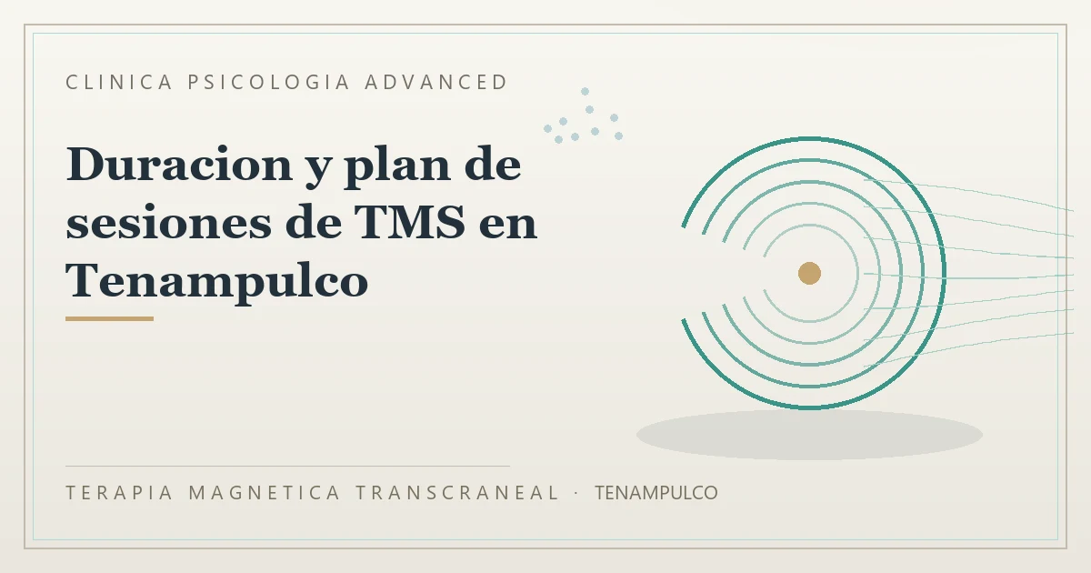 Terapia Magnetica Transcraneal con valoracion medica previa Clinica Psicologia Advanced