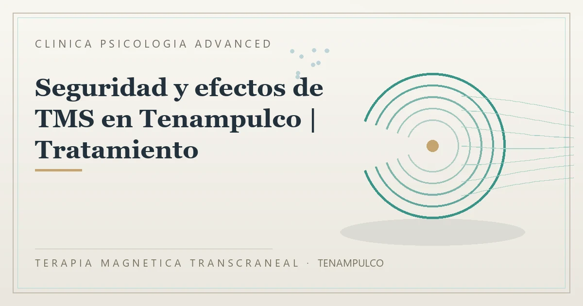 Terapia Magnetica Transcraneal con valoracion medica previa Clinica Psicologia Advanced