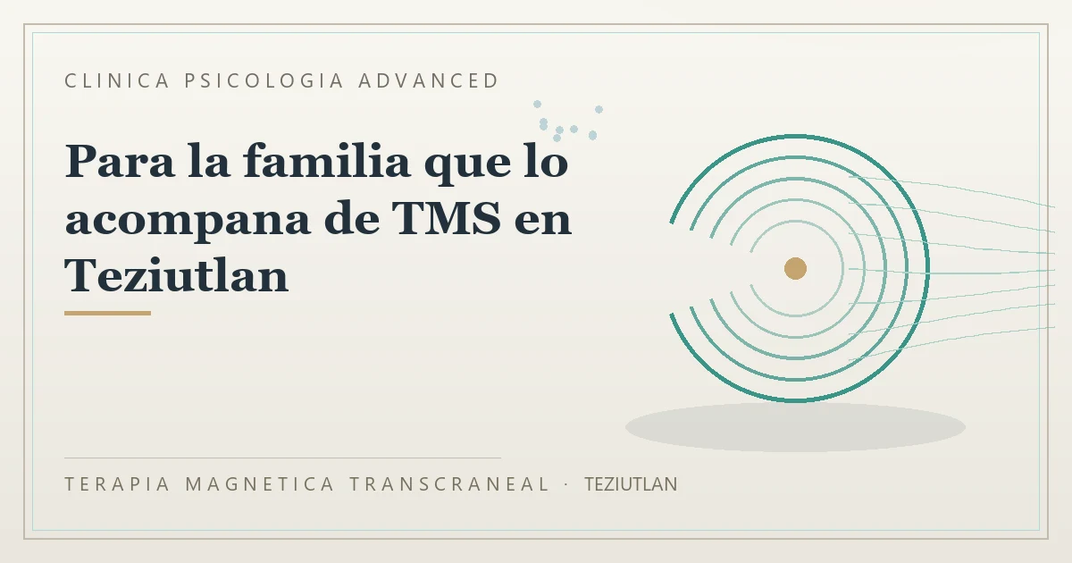 Terapia Magnetica Transcraneal con valoracion medica previa Clinica Psicologia Advanced