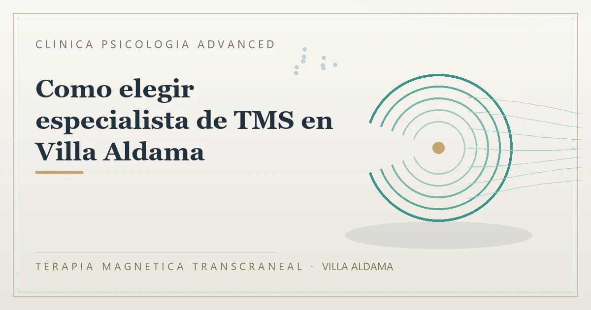 Terapia Magnetica Transcraneal con valoracion medica previa Clinica Psicologia Advanced