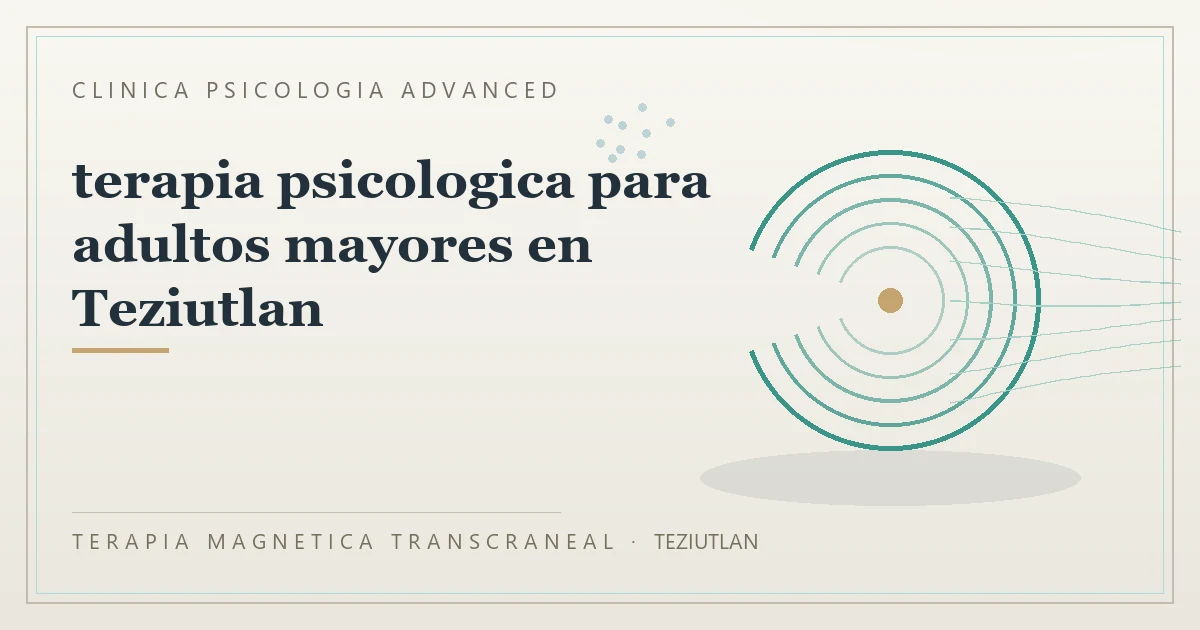 Terapia Magnetica Transcraneal con valoracion medica previa Clinica Psicologia Advanced