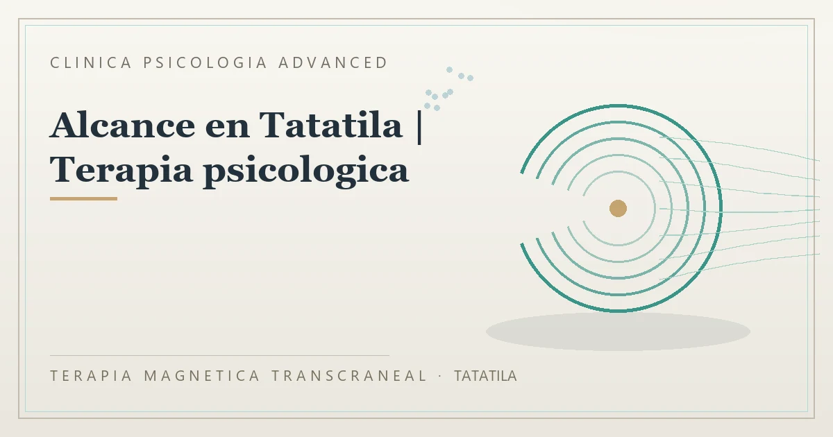 Terapia Magnetica Transcraneal con valoracion medica previa Clinica Psicologia Advanced