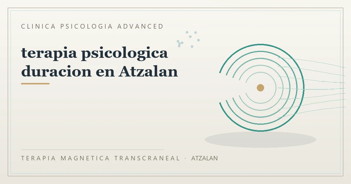 Terapia Magnetica Transcraneal con valoracion medica previa Clinica Psicologia Advanced