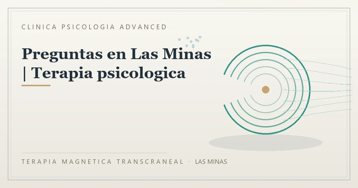 Terapia Magnetica Transcraneal con valoracion medica previa Clinica Psicologia Advanced