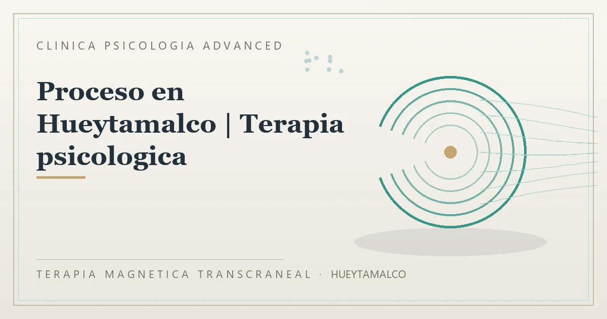 Terapia Magnetica Transcraneal con valoracion medica previa Clinica Psicologia Advanced