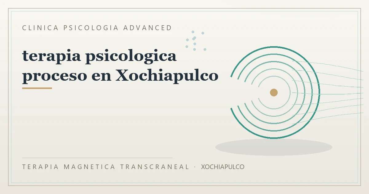 Terapia Magnetica Transcraneal con valoracion medica previa Clinica Psicologia Advanced