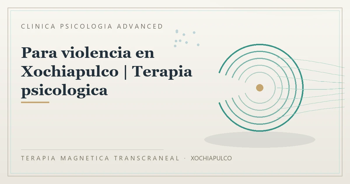 Terapia Magnetica Transcraneal con valoracion medica previa Clinica Psicologia Advanced