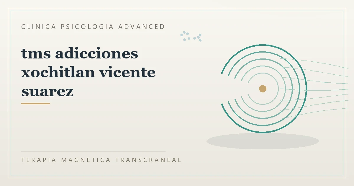 Terapia Magnetica Transcraneal con valoracion medica previa Clinica Psicologia Advanced
