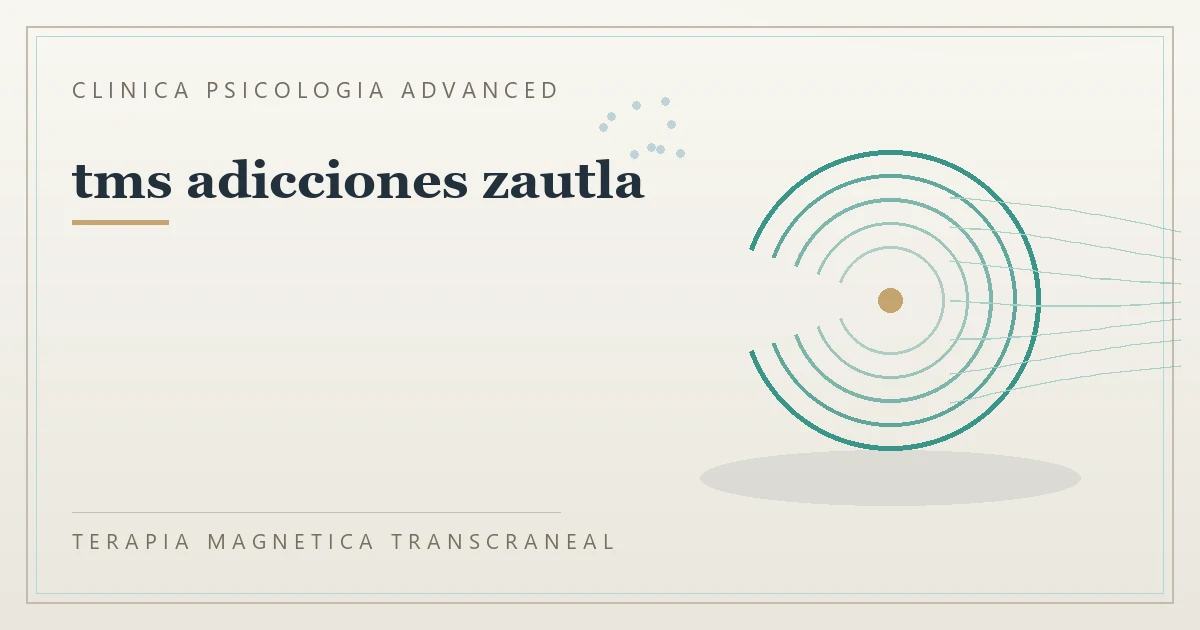 Terapia Magnetica Transcraneal con valoracion medica previa Clinica Psicologia Advanced