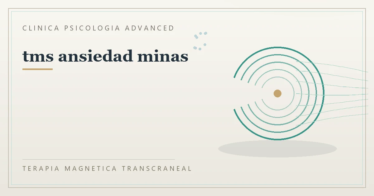 Terapia Magnetica Transcraneal con valoracion medica previa Clinica Psicologia Advanced