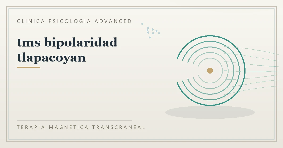 Terapia Magnetica Transcraneal con valoracion medica previa Clinica Psicologia Advanced
