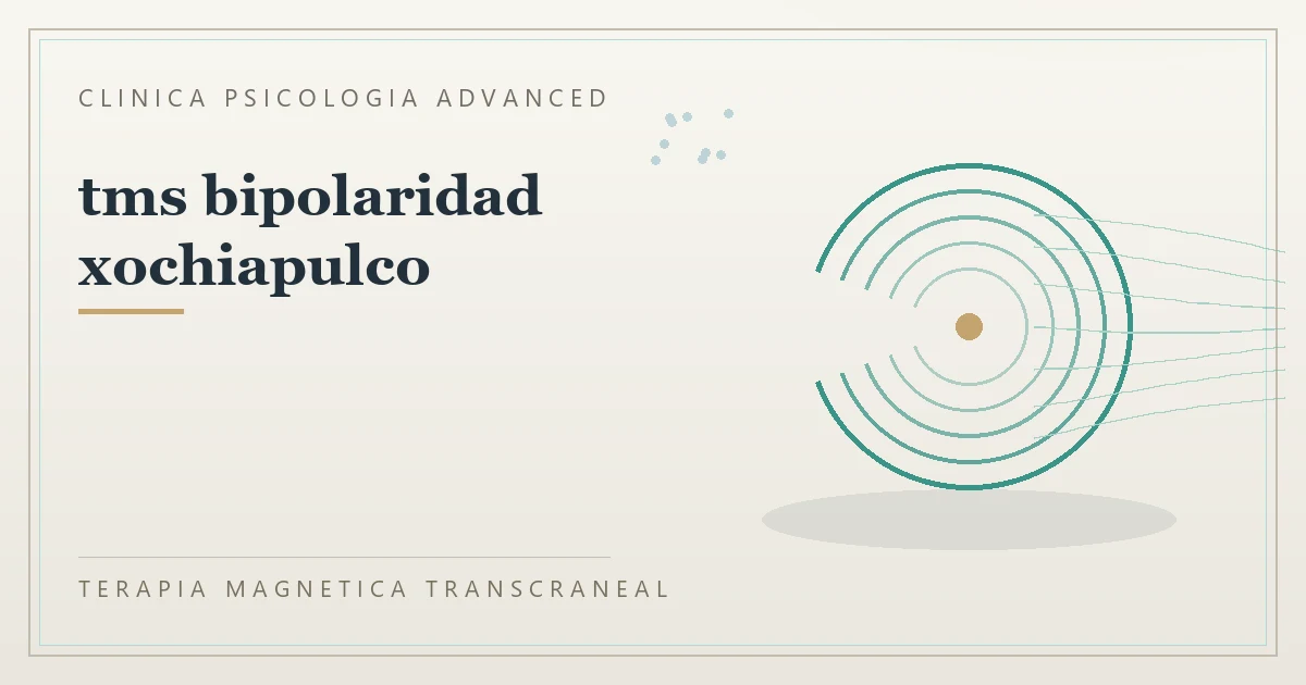 Terapia Magnetica Transcraneal con valoracion medica previa Clinica Psicologia Advanced