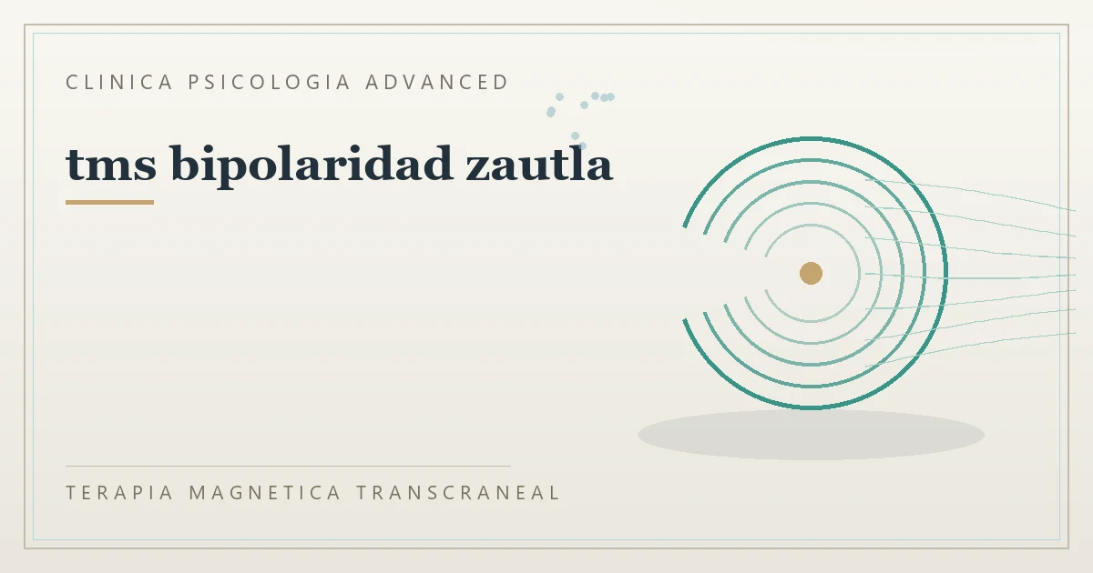 Terapia Magnetica Transcraneal con valoracion medica previa Clinica Psicologia Advanced