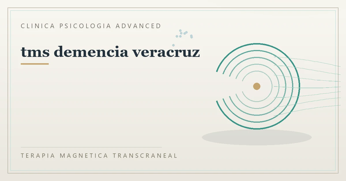 Terapia Magnetica Transcraneal con valoracion medica previa Clinica Psicologia Advanced