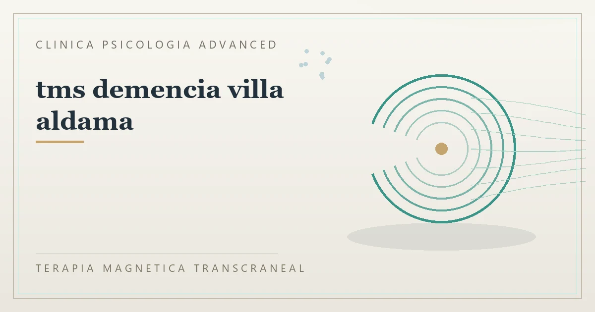 Terapia Magnetica Transcraneal con valoracion medica previa Clinica Psicologia Advanced