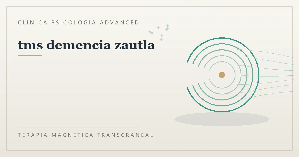 Terapia Magnetica Transcraneal con valoracion medica previa Clinica Psicologia Advanced