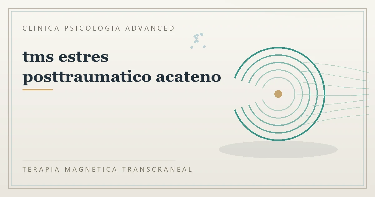 Terapia Magnetica Transcraneal con valoracion medica previa Clinica Psicologia Advanced