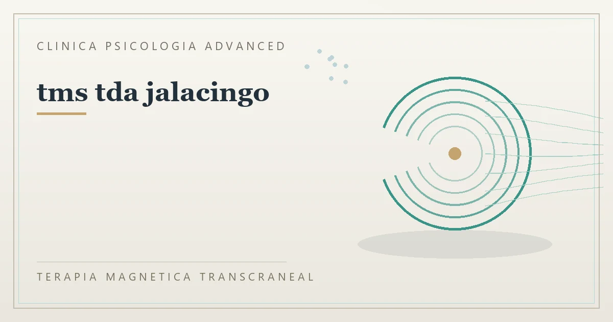 Terapia Magnetica Transcraneal con valoracion medica previa Clinica Psicologia Advanced